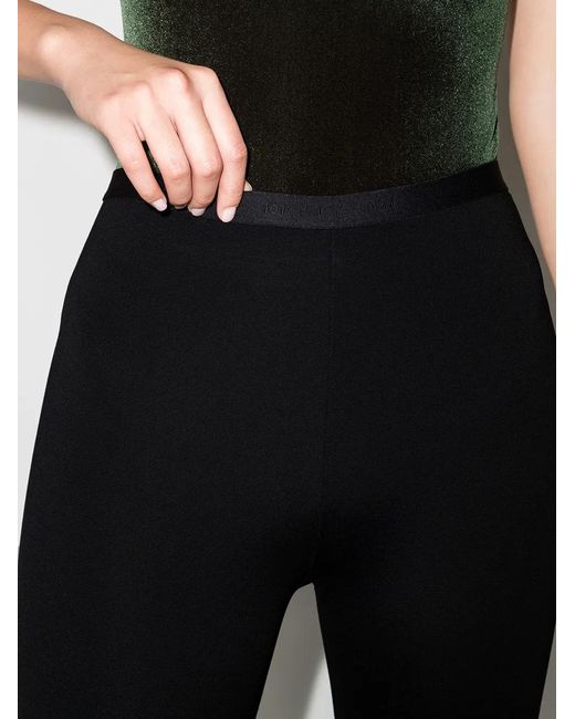 1017 ALYX 9SM Black Zip-Cuff High-Rise Leggings