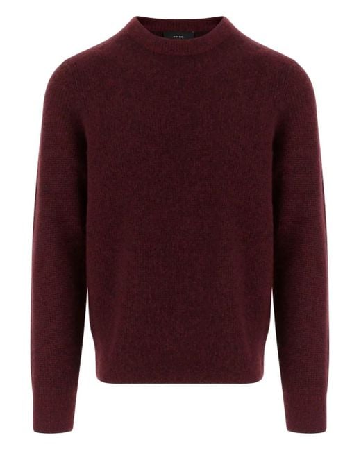 Maglione Girocollo di Vince in Red da Uomo