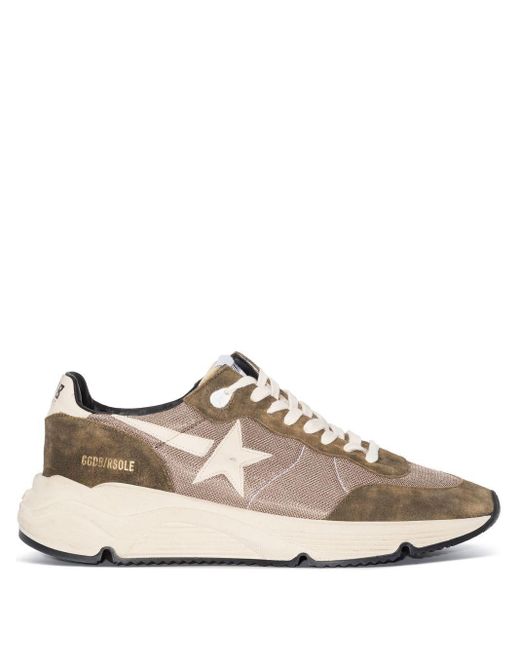 Golden Goose Deluxe Brand Multicolor Star-patch Lace-up Sneakers for men