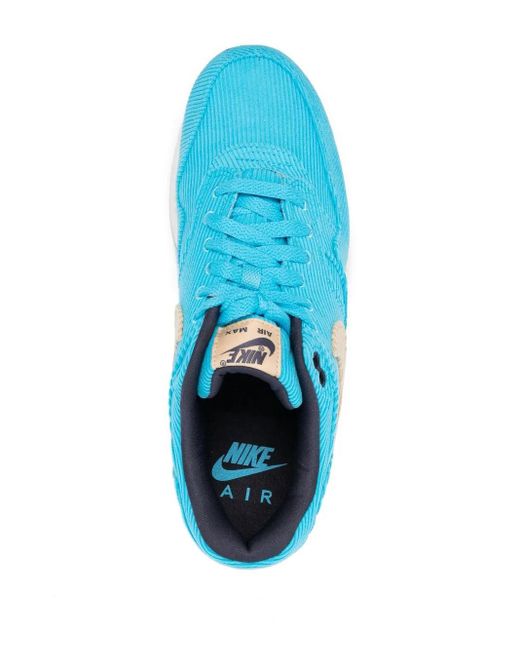 Nike Blue Air Max 1 Premium Shoes