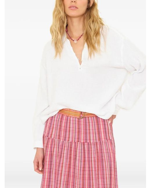 Xirena White Cara Buttoned Shirt