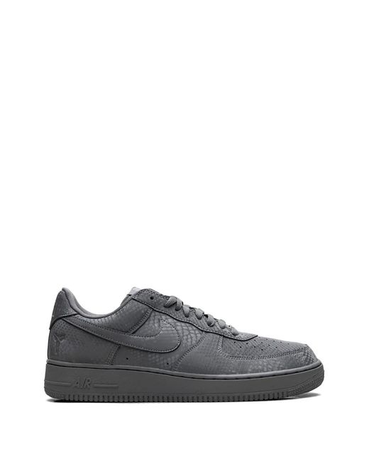 Nike Gray Air Force 1 Low Kobe Bryant Sneakers