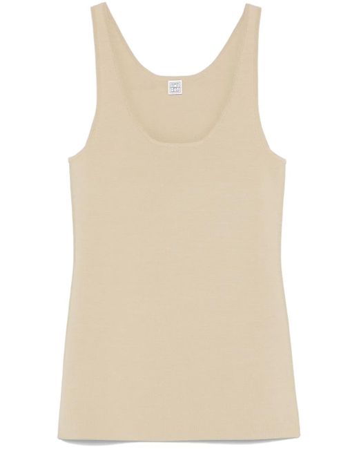 Totême Natural Knit Tank Top