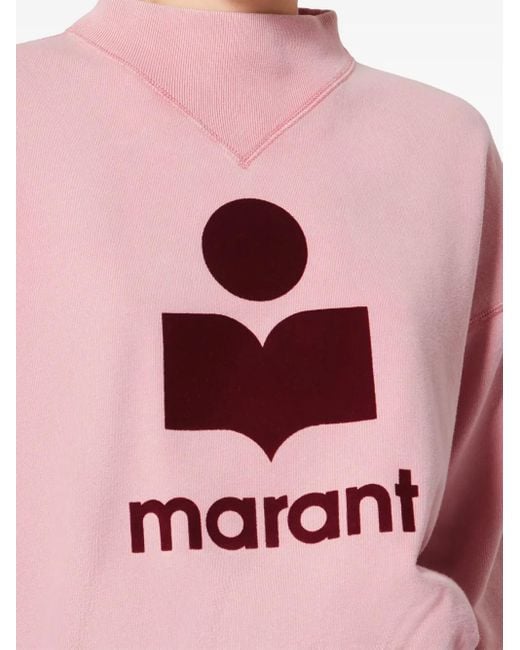 Isabel Marant Pink Moby Cotton Sweatshirt