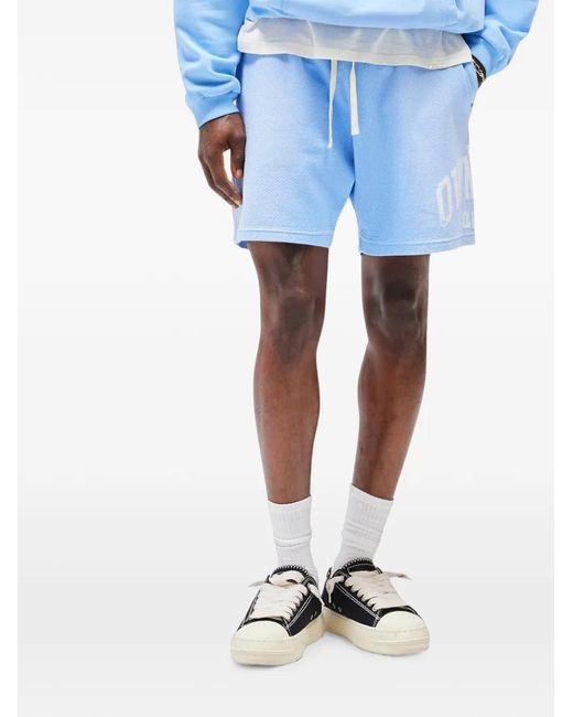 Represent Blue Owners Club Mesh Shorts for men