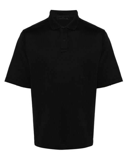 Stone Island Black 216f3 Ghost Piece Polo Shirt for men