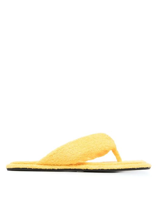Senso Yellow Izzy Terrycloth Sandals