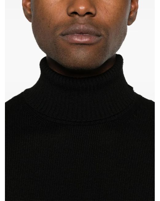 Ballantyne Black Turtleneck Sweater for men