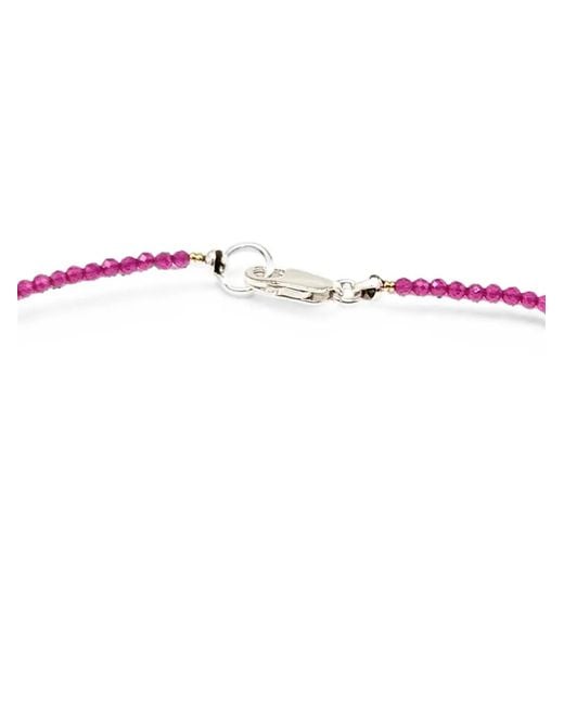 Collier Ruby Star Madison en coloris White