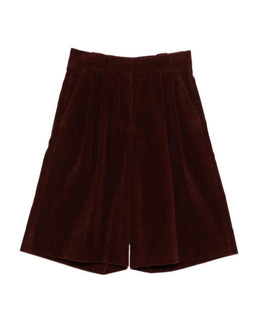 Blazé Milano Purple Shorts aus Cord