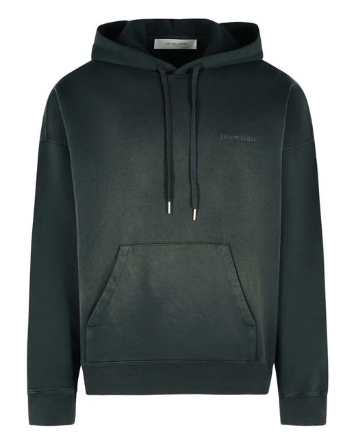 Golden Goose Deluxe Brand Green Hooded Sweatshirt