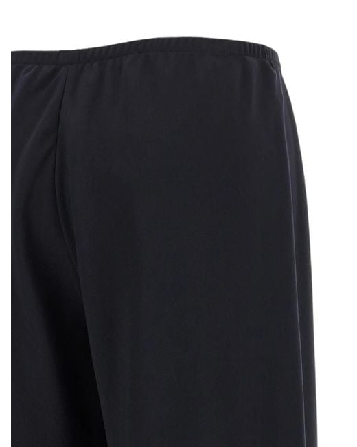 The Row Blue Gala Wide-Leg Trousers