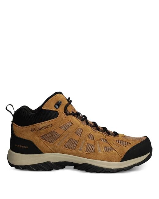 Columbia Brown Redmond Iii Waterproof Mesh Hiking Boots for men