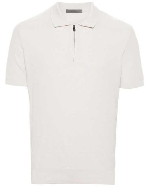 Corneliani White T-Shirts And Polos for men