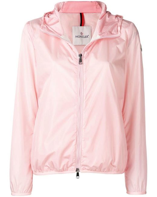 Moncler Lightweight Jacket in Pink | Lyst