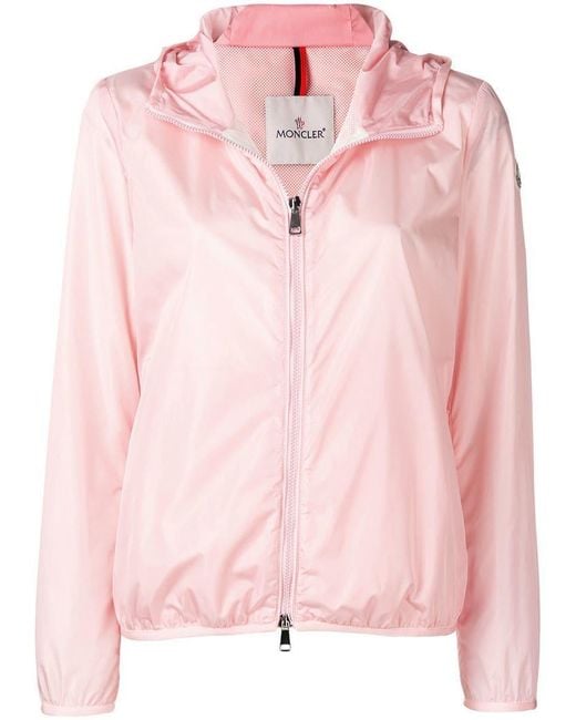 Moncler Lightweight Jacket in Pink | Lyst