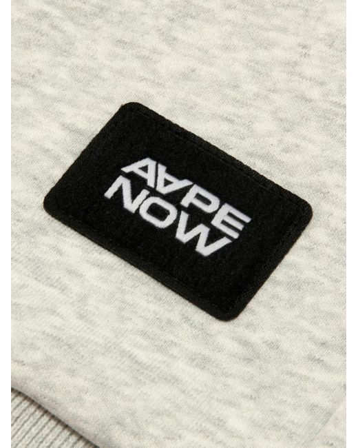 Aape By A Bathing Ape Bomberjack Met Logopatch in het White voor heren