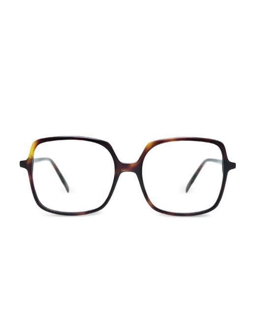 Gigi Studios Metallic Sylvia Square-Frame Glasses