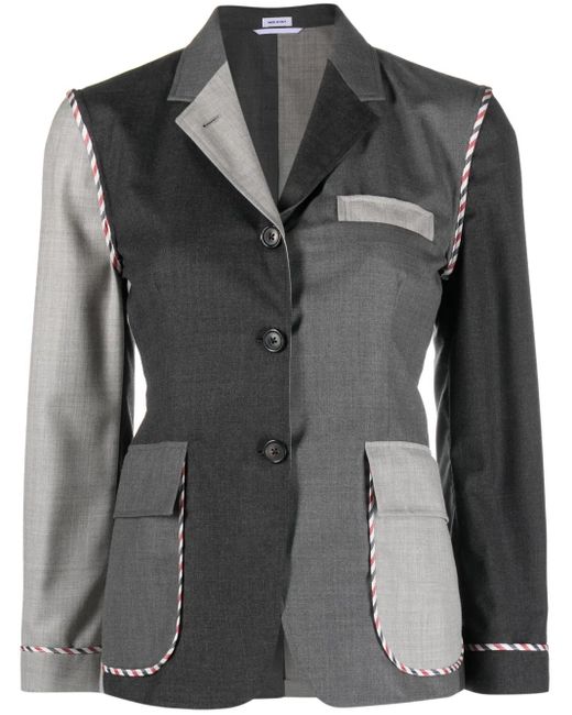 Thom Browne Black Klassischer Blazer