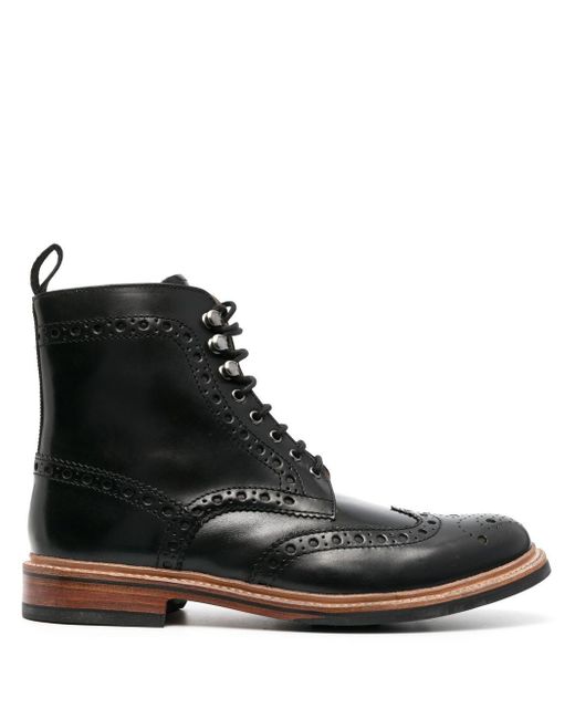 Grenson Fred Brogue Ankle Boots in 