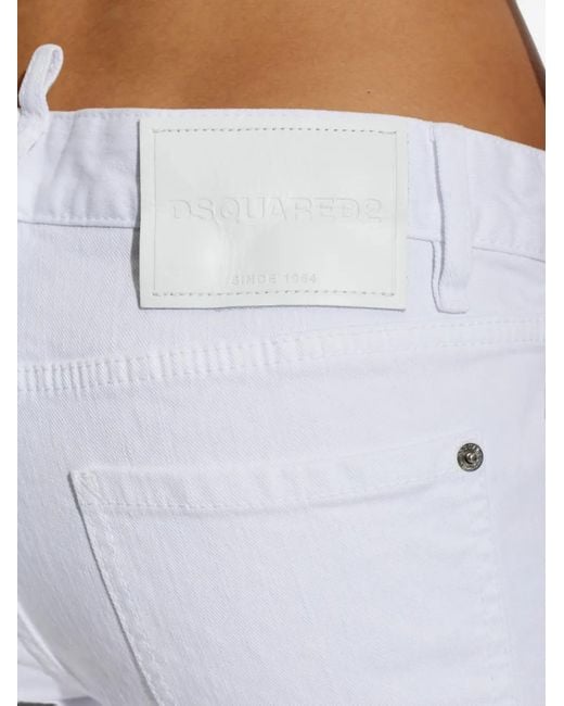Vaqueros Skinny DSquared² de color White