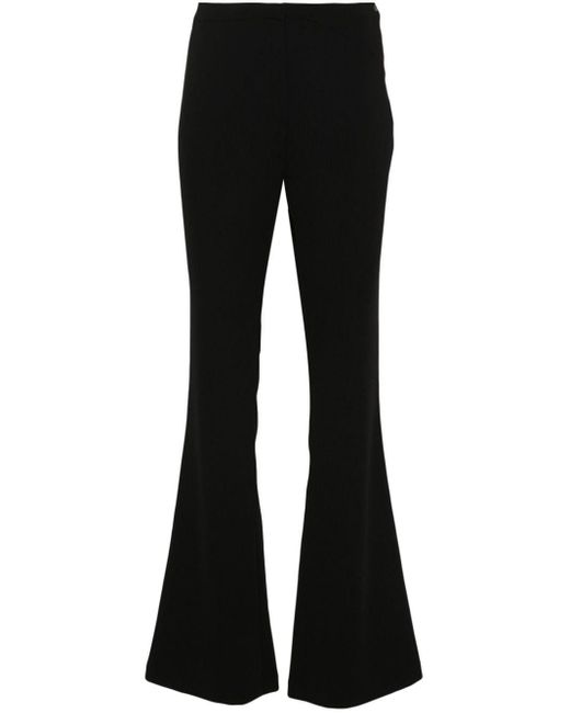 ANDREADAMO Flared-design Trousers Black