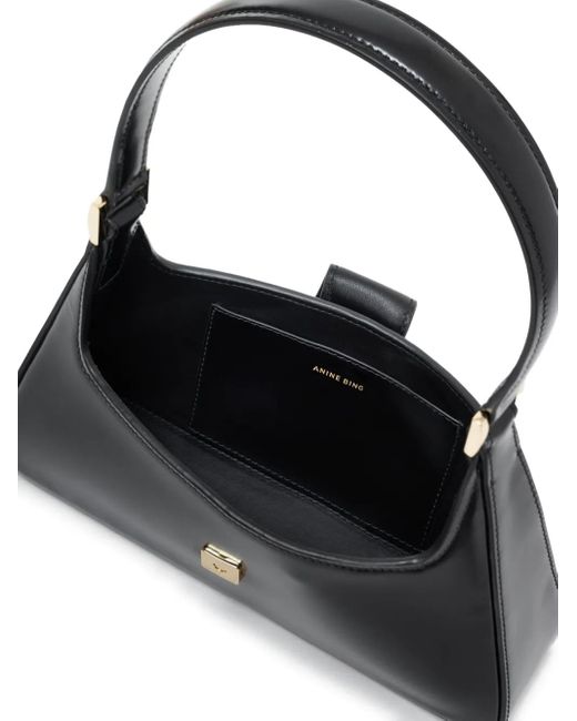Anine Bing Black Lou Shoulder Bag