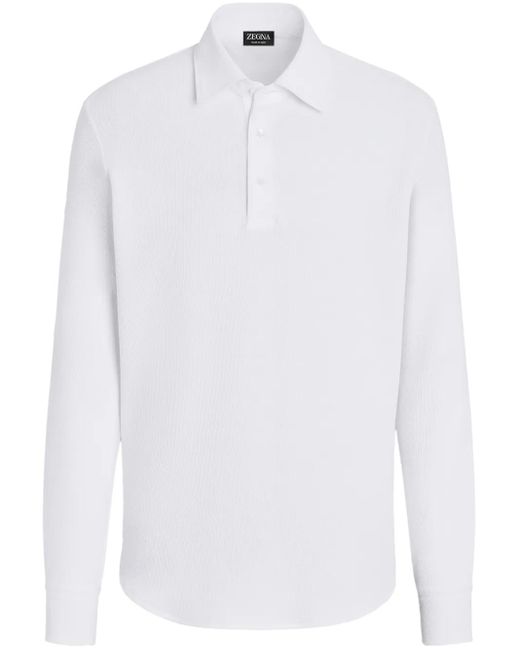 メンズ Zegna ポロシャツ White