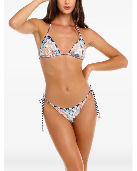 Agua Bendita Blue Alegria Sereia Bikinihöschen