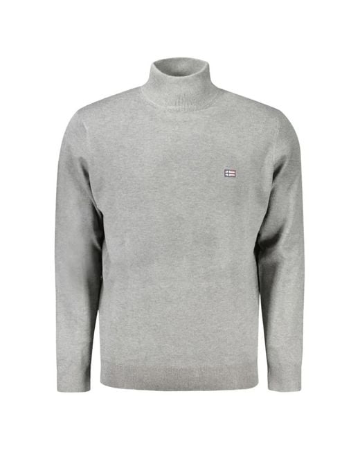 Norway 1963 Gray Pull À Patch Logo for men