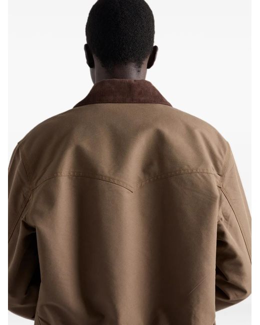 Prada Denim Jack in het Brown voor heren
