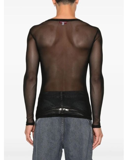 T-Shirt Con Logo di Charles Jeffrey in Black