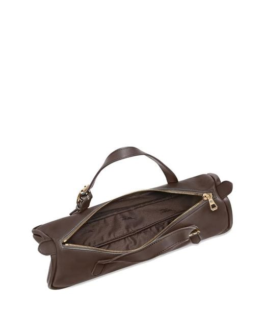 Longchamp Brown Looong L Shoulder Bag