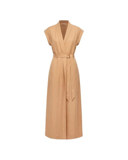 12 STOREEZ White Petra Self-Tie Maxi Dress