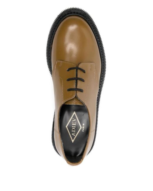 Derbies À Lacets Adieu en coloris Brown