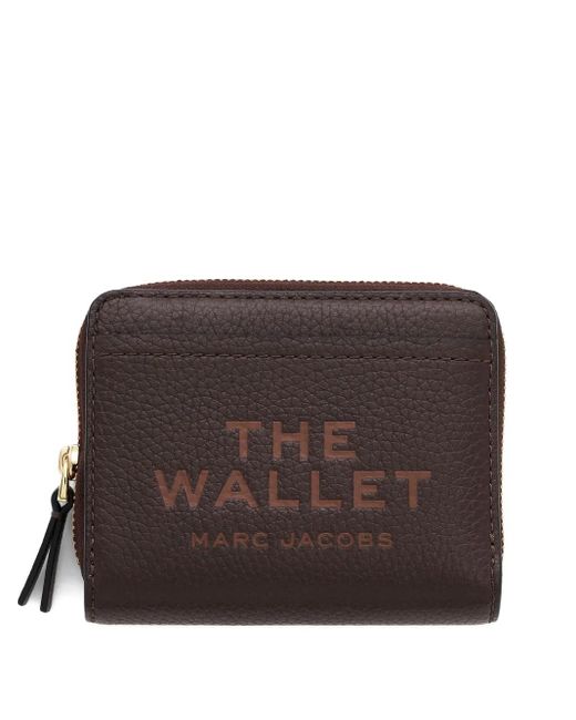 Marc Jacobs Brown Portemonnaie Mit Reißverschluss