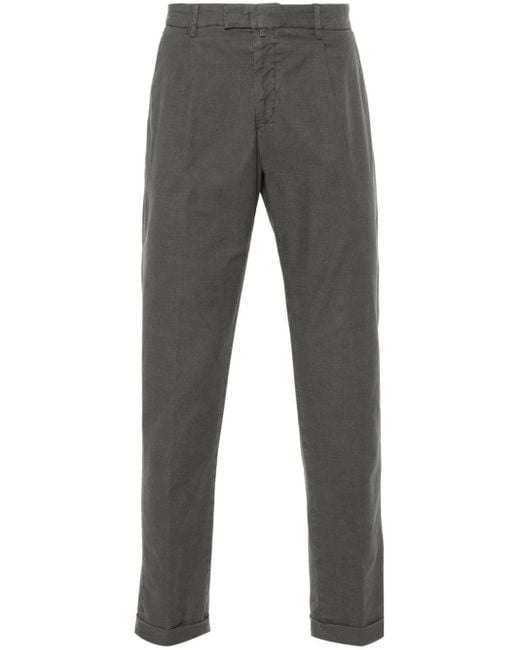 Briglia 1949 Gray Pleat-detail Trousers for men