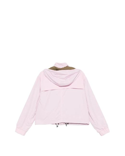Iceberg Pink Hooded Jacket