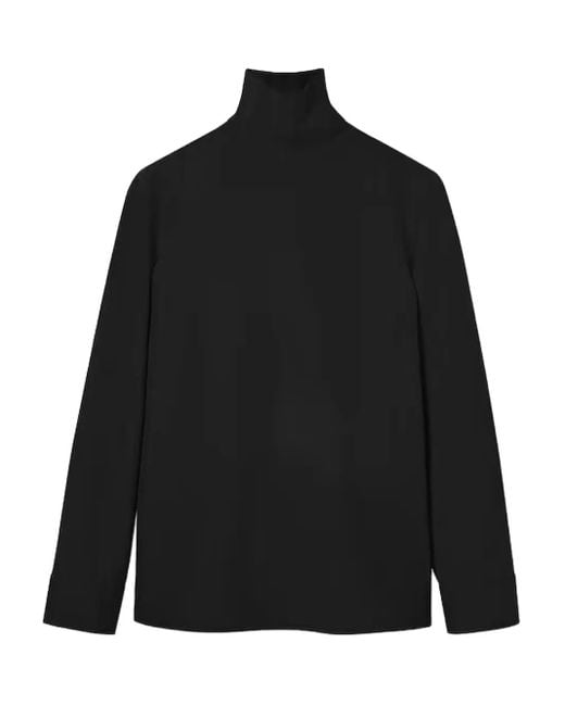 Gucci Black Roll-Neck Shirt for men