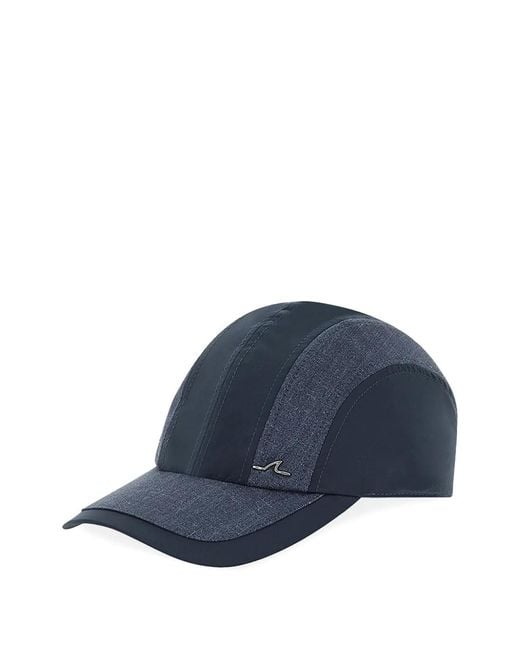 Paul & Shark Blue Denim Baseball Cap for men