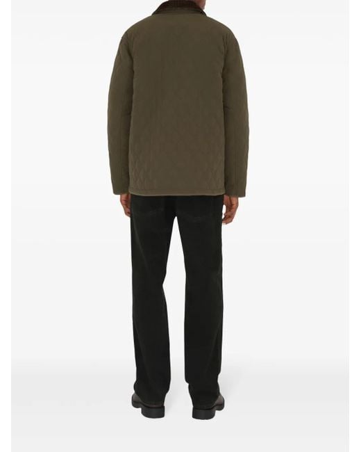 Burberry Green Barn Jacket for men