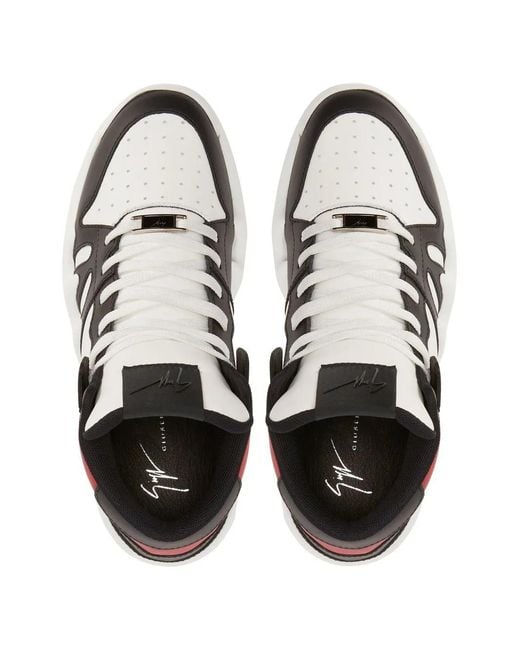 Giuseppe Zanotti Black Talon High-Top Sneakers