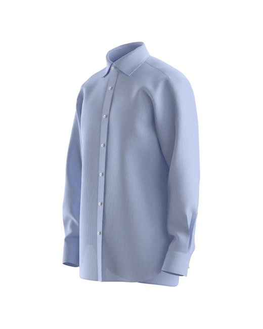 Boss Blue X Beckham Buttoned Shirt for men