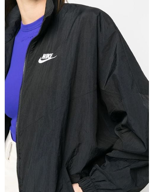 Nike Jack Met Rits in het Black