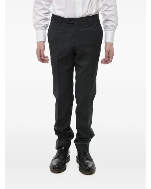 Corneliani Black Academy Trousers for men