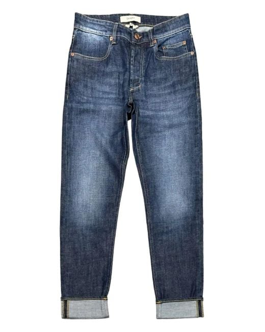 Siviglia Blue Belt-Loops Jeans for men