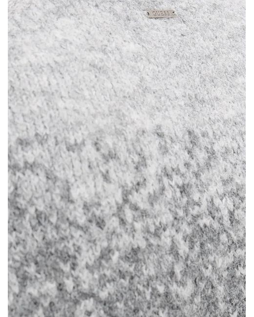 Guess Gray Ombre Crew-Neck Sweater for men