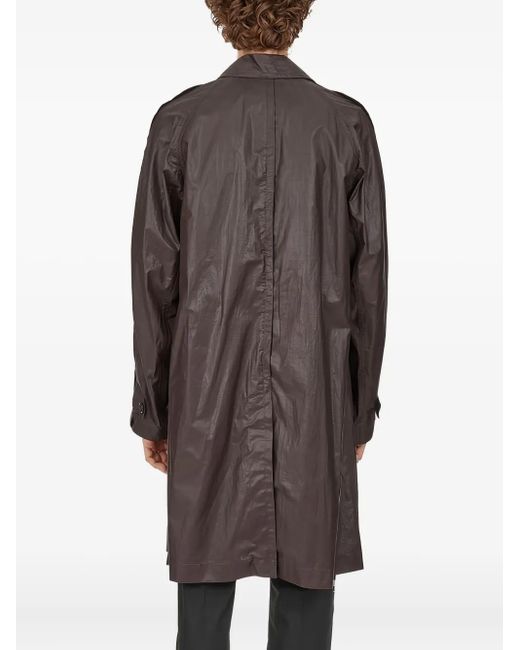 Parka Con Botones Ferragamo de hombre de color Brown
