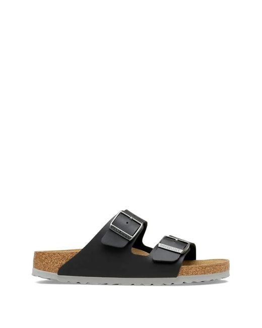 Birkenstock Black Arizona Buckle-Fastening Sandals