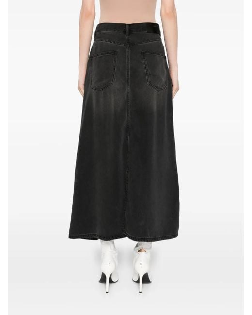 JNBY Black Panelled Skirt